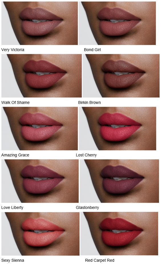 pink lipstick for dark skin tones